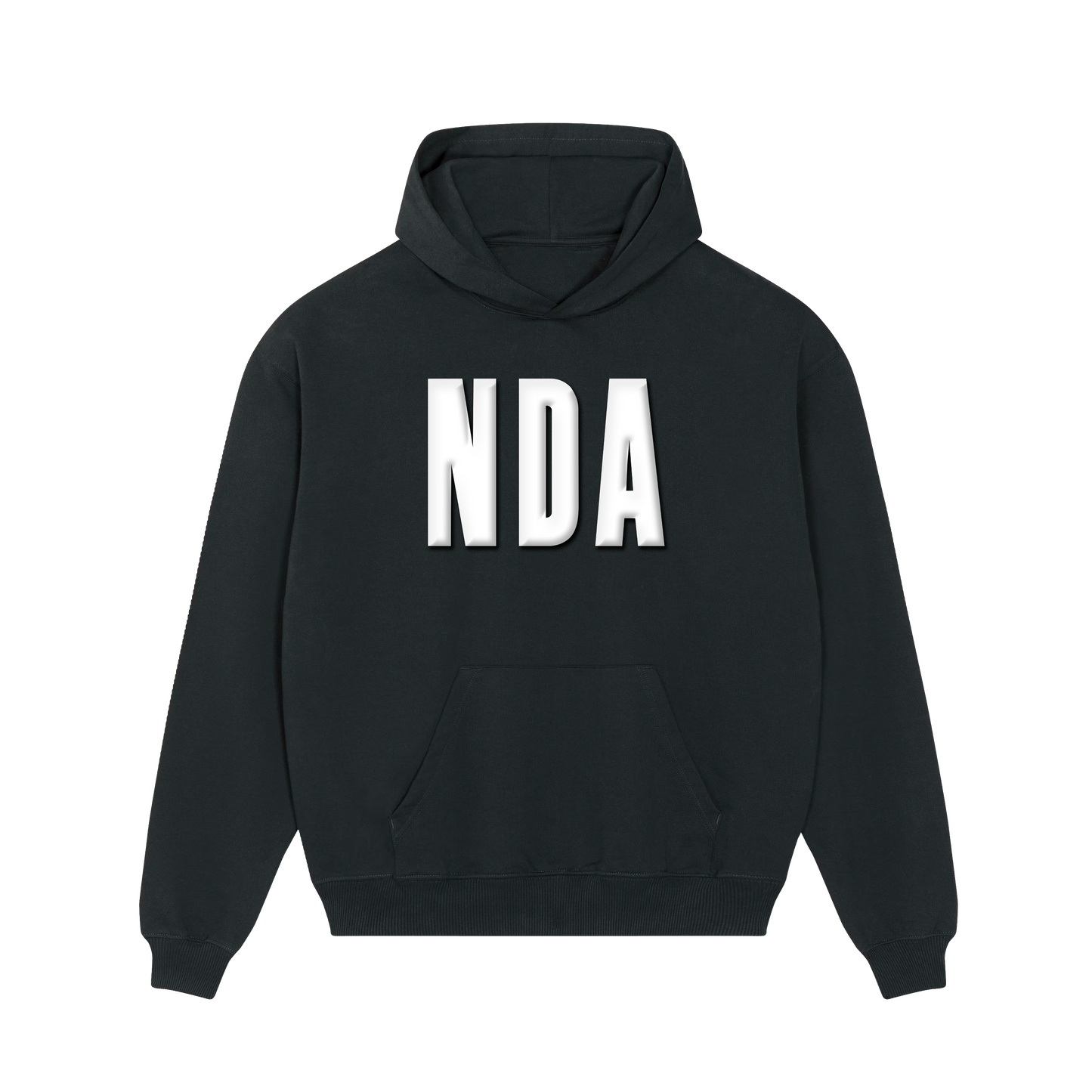 NDA Puff Hoodie Black