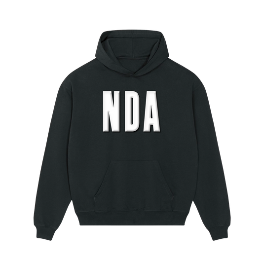 NDA Puff Hoodie Black